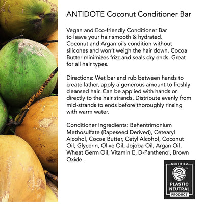 Coconut Shampoo + Conditioner Bar