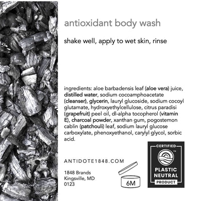 Charcoal Face + Body Wash
