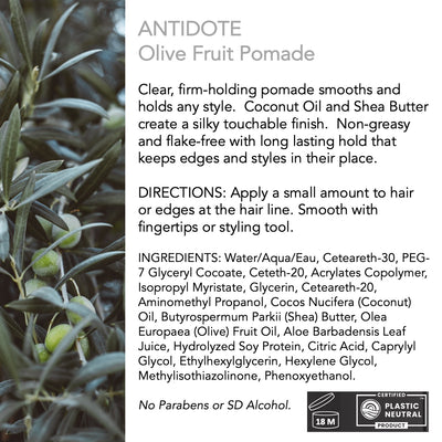 NEW Olive Fruit Firm Hold Pomade