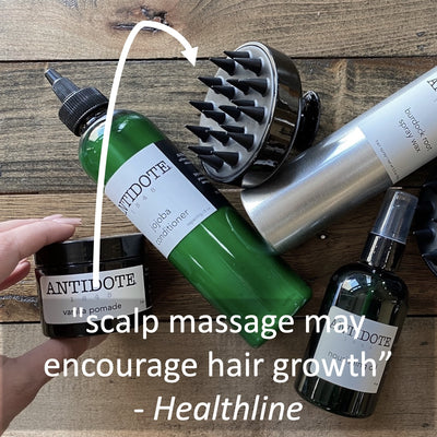 Scalp Massage and Shampoo Brush